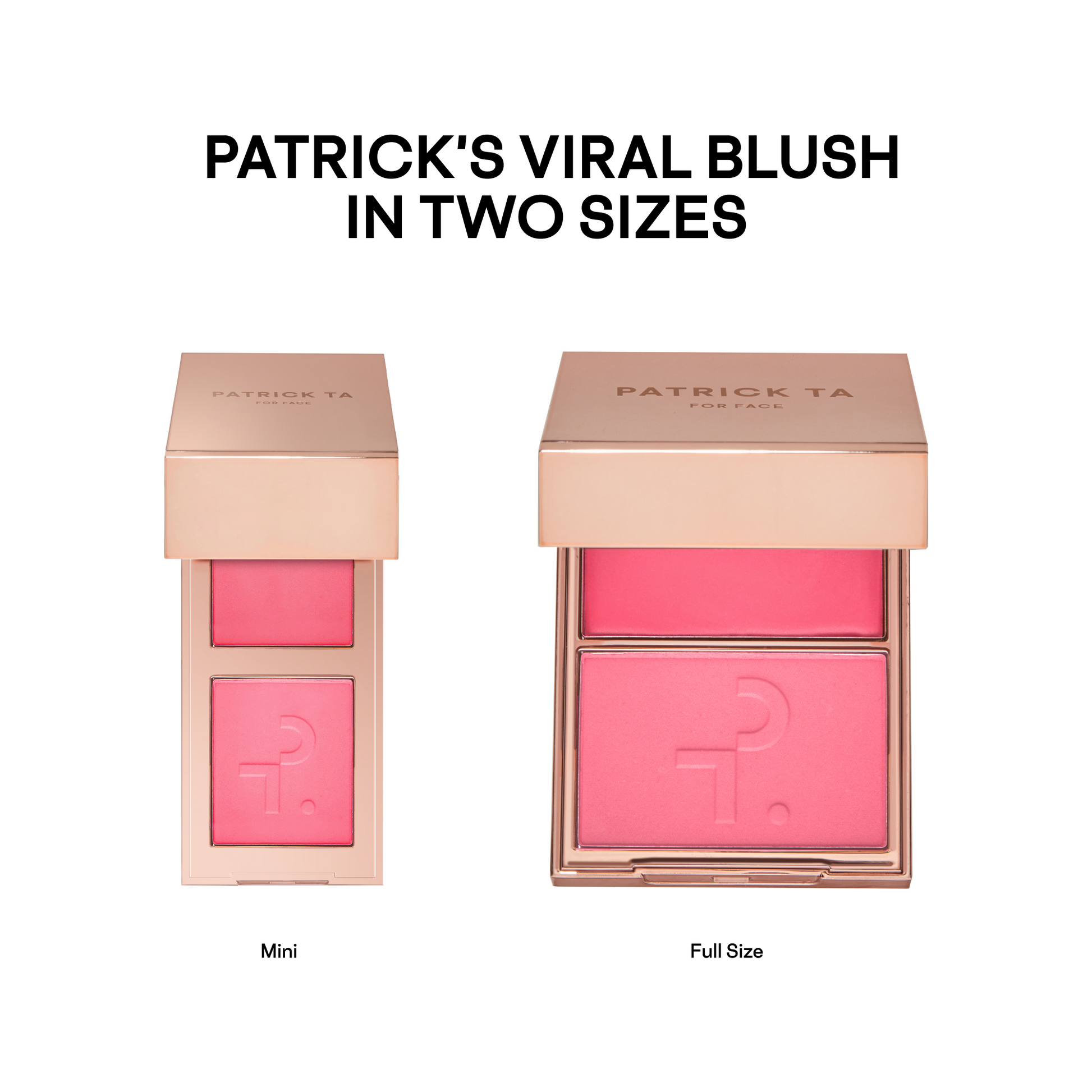 Mini Major Headlines Double-Take Crème & Powder Blush Duo