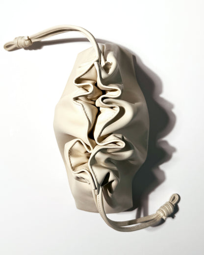 The Elevated Beauty Bag In Cream