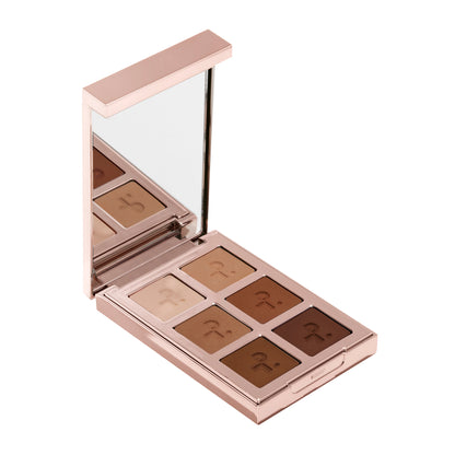 Major Dimension Artistry Eyeshadow Palette & Dual-Ended Brush Set