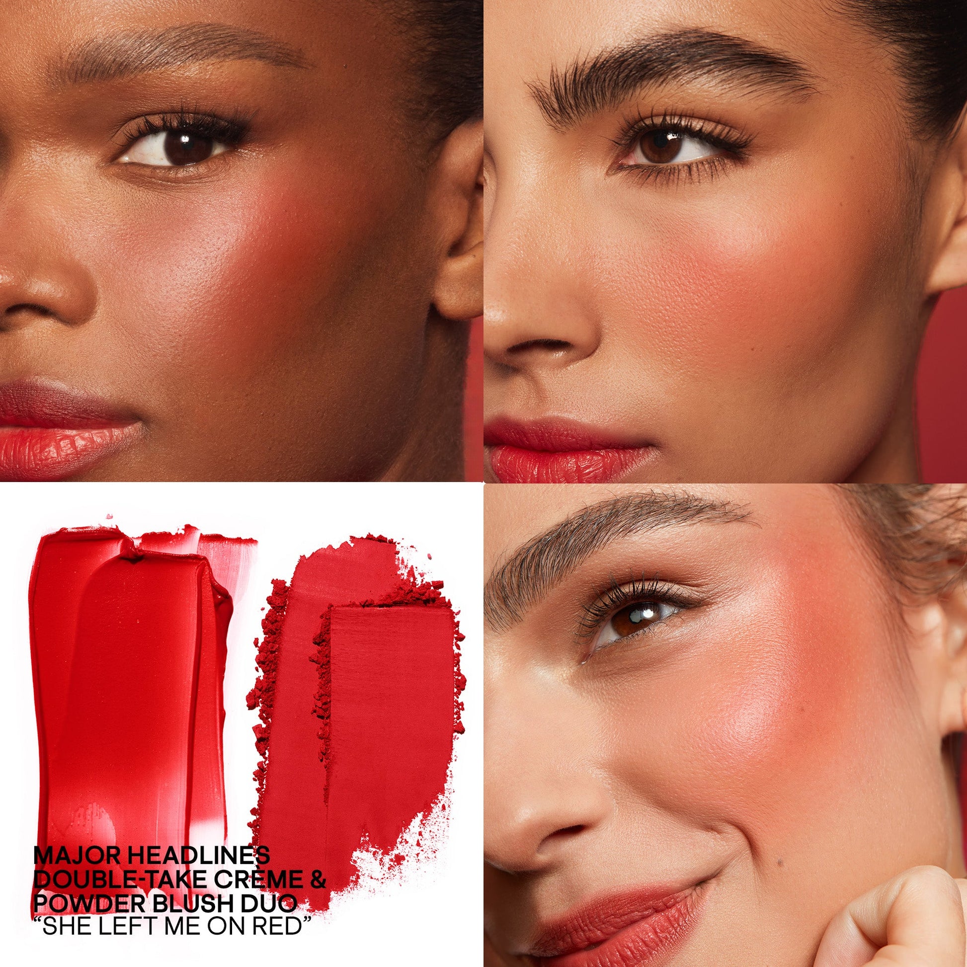 Major Headlines Double-Take Crème & Powder Blush Duo