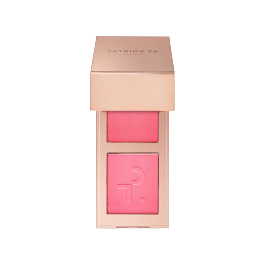 Mini Major Headlines Double-Take Crème & Powder Blush Duo